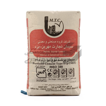 سیمان پاکتی تجارت مهریز - عمده هر تن